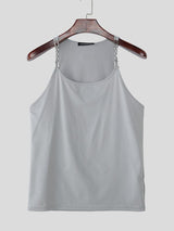 Men's Chain Strap Design Casual Tank SKUL54044