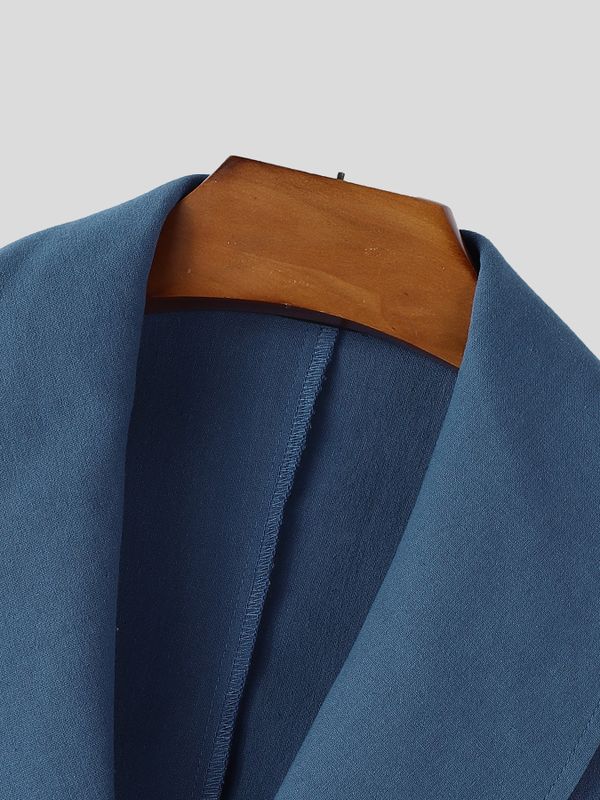 Men's Solid Color Casual Button Sleeveless Waistcoat SKUL54636