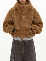 Men's Plush Zip-Up Long Sleeve Hoodie SKUL37707