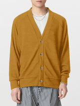 Men's Knit V-Neck Long Sleeve Cardigan SKUL27333