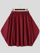 Men's Avant-Garde Zen Voluminous Balloon Cropped Short SKUL63681