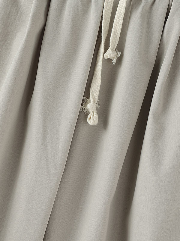 Mens Solid Color Wide-Leg Casual Pant SKUL19100