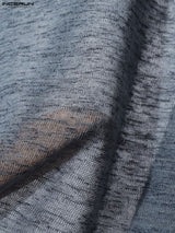 Men's Semi-Sheer Hooded Long Sleeve T-Shirt SKUL34045