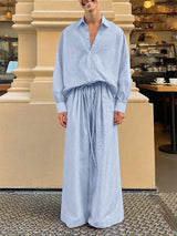 Men's Striped Casual Two Pieces Outfit SKUL31992