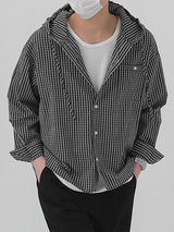 Men's Striped Casual Long Sleeve Shirt SKUL27350