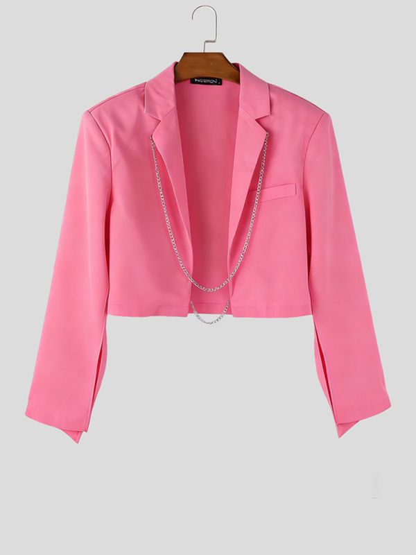 Men's Deconstructed Split Sleeve Design Casual Blazer SKUL53015