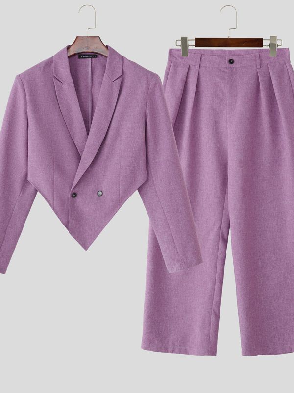 Men's Fashion Loose Two Pieces Outfit SKUL36347