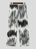 Mens Ombre Texture Elastic Waist Casual Pants SKUK19638