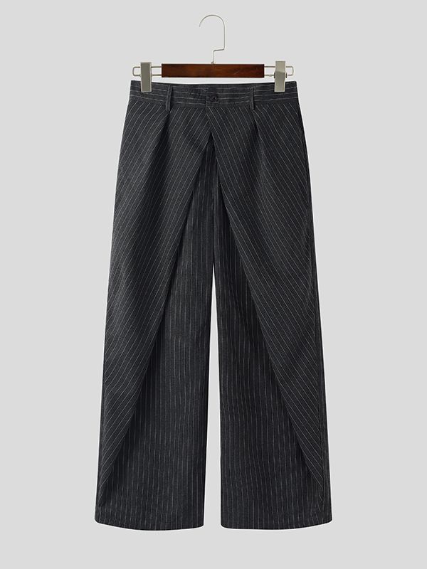 Men's Deconstructed Striped Casual Pant SKUL41261