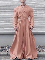 Men's Solid Color Casual Jumpsuit SKUL51264