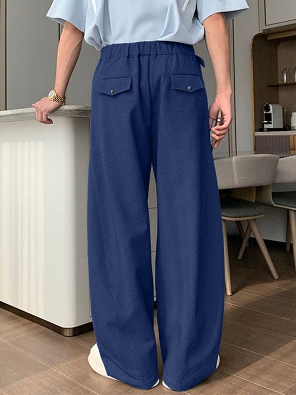 Men's Solid Loose Casual Pant SKUL34229