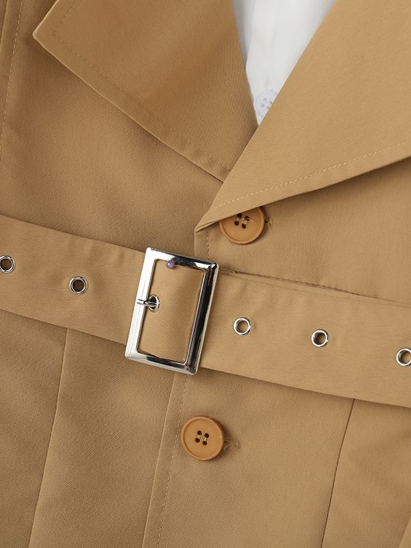 Men's Color Block Long Sleeve Shirt SKUL42551