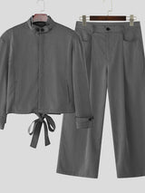 Men's Casual Loose Two Pieces Outfit SKUL30807