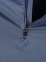 Men's Solid Color Zip Long Sleeve T Shirt SKUL35283