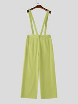 Men's Avant-Garde High-Waisted Extreme Wide-Leg Jumpsuit SKUL66974