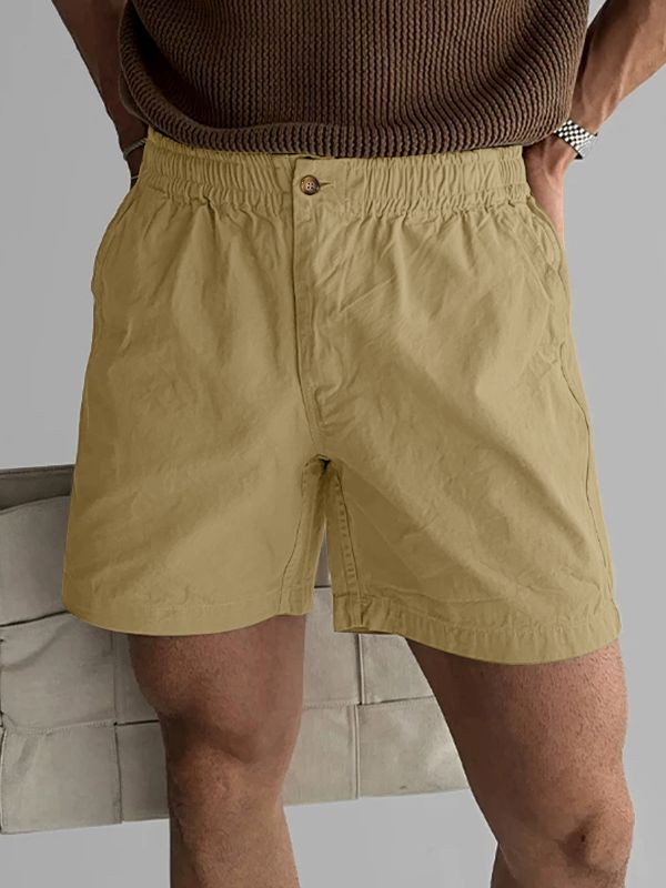 Men's Vintage Japanese Style Relaxed Fit Short SKUL73520
