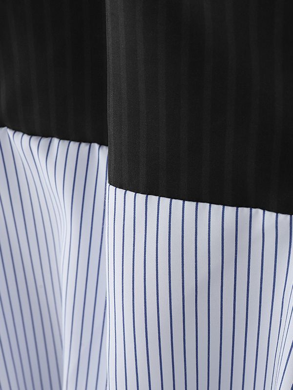 Men's Striped Color Block Lantern Pant SKUL37663