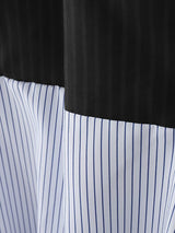 Men's Striped Color Block Lantern Pant SKUL37663