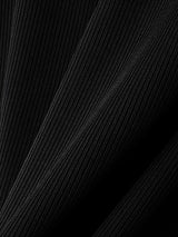 Mens Drawstring Textured Long-Sleeve T-Shirt SKUK83466