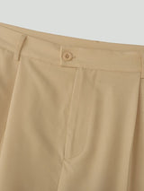 Men's Solid Color Minimal Loose Pant SKUL51931