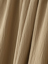 Mens Solid Color Textured Loose Casual Pant SKUL15502