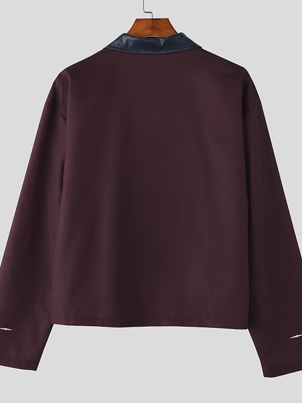 Men's Casual Printed Long Sleeve Jacket SKUL40153