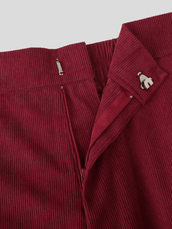 Men's Ruffled Patchwork Casual Pant SKUL29567