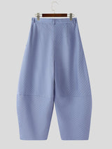 Men's Deconstructed Striped Curved Blade Pant SKUL47676