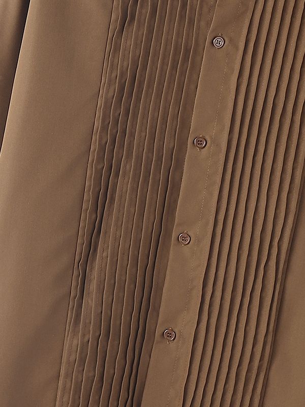 Men's Avant-Garde Accordion-Pleated Batwing Shirt SKUL50543