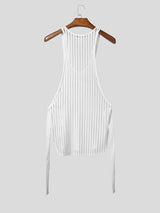 Men's Tie Design Striped Tank SKUL54643