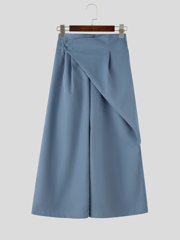 Men's Deconstructed Frog Button Casual Pant SKUL60054