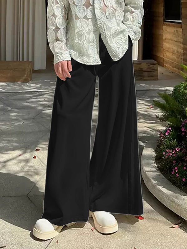 Men's Casual Pleated Loose Pant SKUL25095