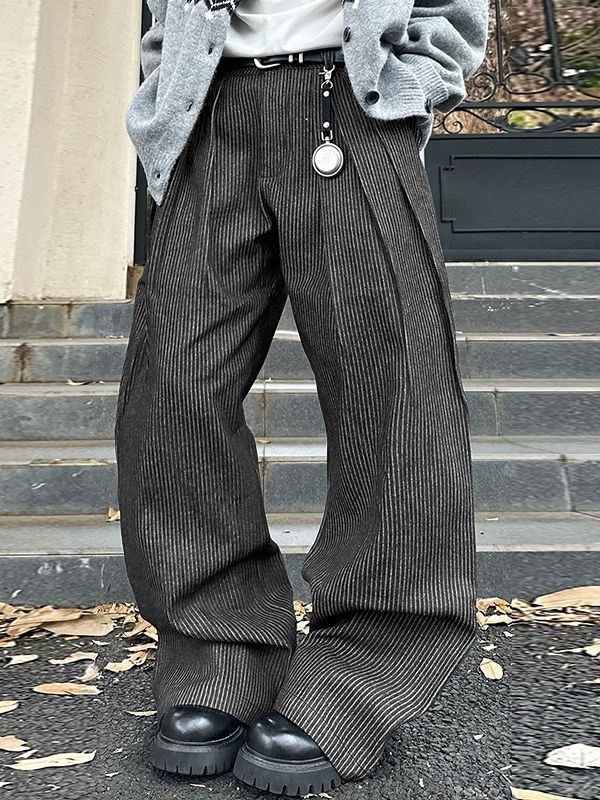 Men's Stripe Loose Casual Pant SKUL42519