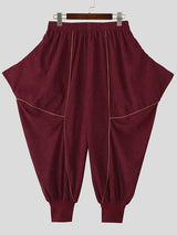 Men's Contrast Line Design Loose Pant SKUL48733