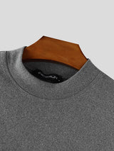 Men's Base Fingerless Long Sleeve T Shirt SKUL35127