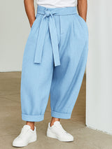 Mens Striped Loose Casual Pant SKUL13893