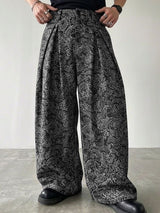 Men's Paisley Print Casual Pant SKUL50522