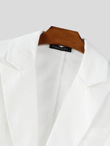 Men's Deconstructed High Waist Casual Two Pieces Outfit SKUL27421