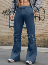 Men's 3D Pocket Casual Flared Pant SKUL45406