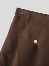 Men's Deconstructed Multi Button Slit Skirt SKUL51919