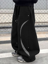 Men's Rivet Patchwork Casual Pant SKUL50046