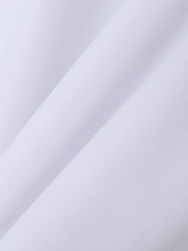 Mens Asymmetric Hem Long-Sleeve Shirt SKUK92672