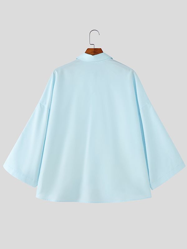 Men's Floral Print Loose Fit Shirt SKUL50077