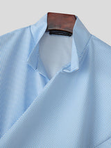 Men's Stripe Casual Long Sleeve Shirt SKUL28177