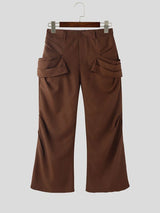 Men's Deconstructed 3D Ruched Flared Pant SKUL53282