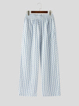 Mens Vacation Style Striped Casual Pant SKUL13897