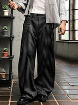 Men's Striped Loose Casual Pant SKUL29712