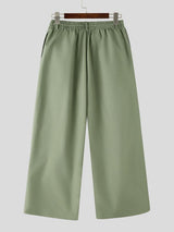 Men's Japanese Harajuku Pleated Drawstring Extreme Oversized Wide-Leg Baggy Pant SKUL69559
