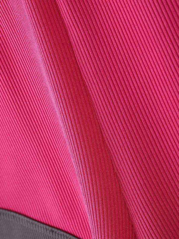 Men's Contrast Color Knit Slim Casual Short SKUL51958