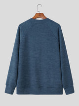 Men's Knit V-Neck Long Sleeve Cardigan SKUL27333